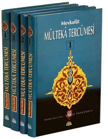 Mevkufat Mülteka Tercümesi  4 Cilt-İthal Kağıt